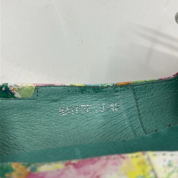 Django & Juliette Haydee Sneaker Womens EU 42/US 10.5 Floral Leather Ballet - Picture 7 of 8